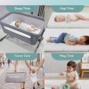 Lilian&Gema Baby Portable Crib Mattress Blue-7
