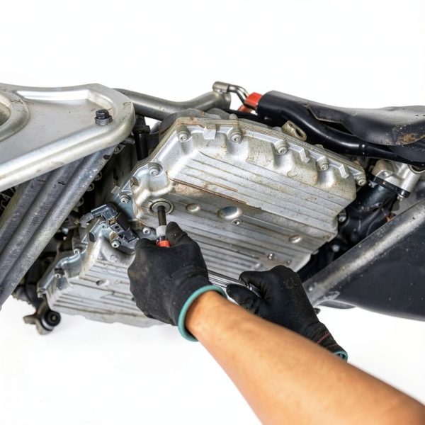 GM 700R4 Oil Pan Replacement Aluminum-5