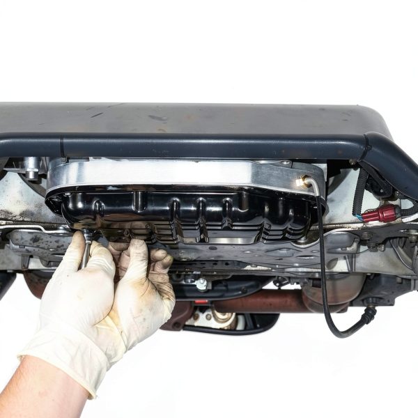 Jeep Liberty Oil Pan Replacement Steel-5