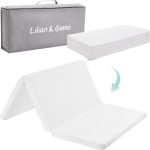 Lilian&Gema Baby Portable Crib Mattress Blue-0