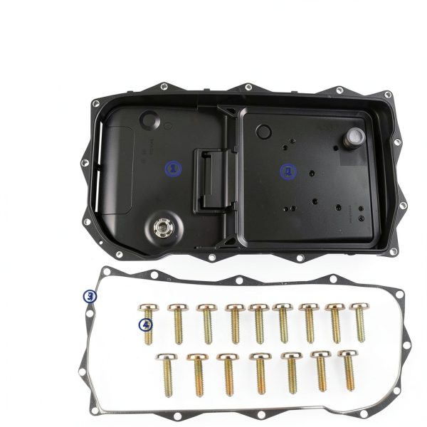 Transmission Pan With Drain Plug MK-Morzon Automotive-6
