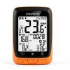 CooSpo BC107 GPS Bike Computer Orange Compact LCD-8
