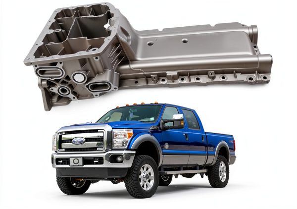 Mustrod Oil Pan Aluminum Replacement Super Duty-1