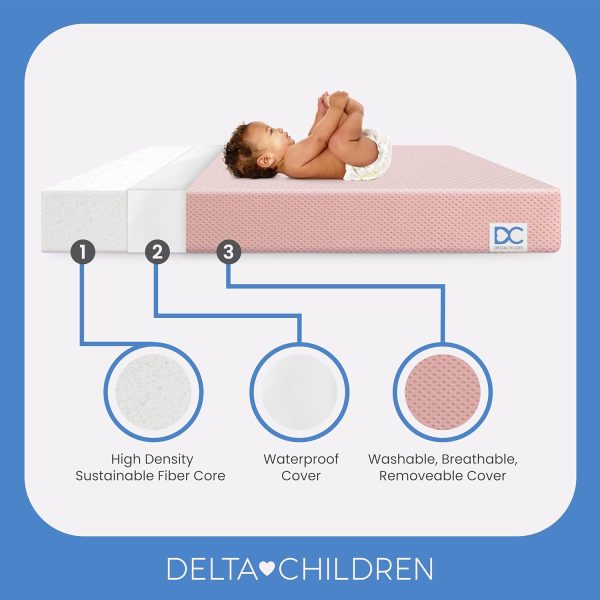 Twinkle Breathable Crib Mattress Made from Recycled-5