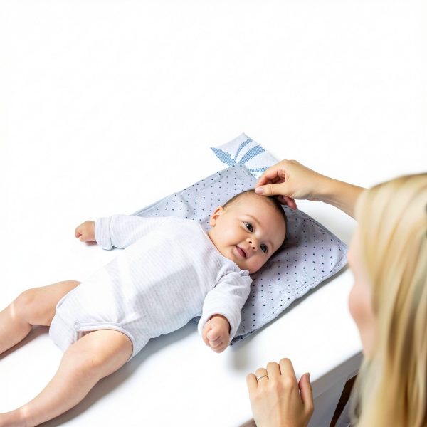 Pink Portable Crib Mattress voomf Baby-5