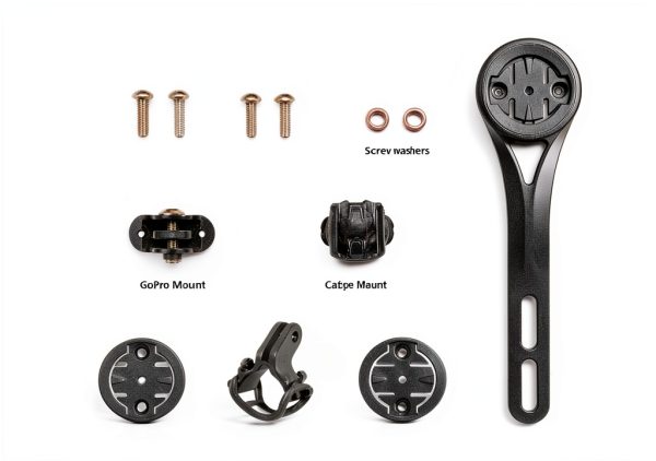 Brightech RA Cycling GPS Mount Aluminum Black-2