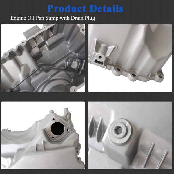 AUCERAMIC Aluminum Engine Oil Pan for BMW-6