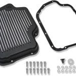 IMOOA Transmission Pan for TH400 TH350 Black Cast Aluminum-0