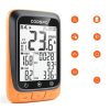CooSpo BC107 GPS Bike Computer Orange Compact LCD-4