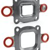 Marine Exhaust Gasket Meiyatec for MerCruiser Stainless Steel Seal-0