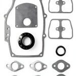 Manifold Exhaust Valve Cover Gasket ZON_Mechanic Seal for Kawasaki-0