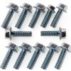 BEONEO Intake Gasket Bolts 24-Piece Zinc Coated for Chevy Small Block-1