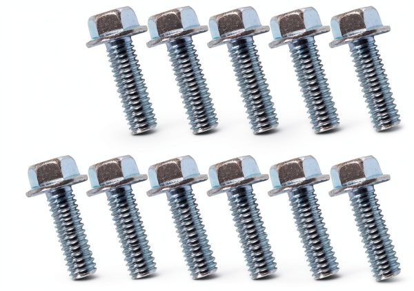 BEONEO Intake Gasket Bolts 24-Piece Zinc Coated for Chevy Small Block-2