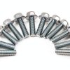 BEONEO Intake Gasket Bolts 24-Piece Zinc Coated for Chevy Small Block-4