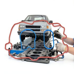 DongJinK MS95816 Intake Manifold Gasket for Chevy S10 4.3L 1996-2007-0