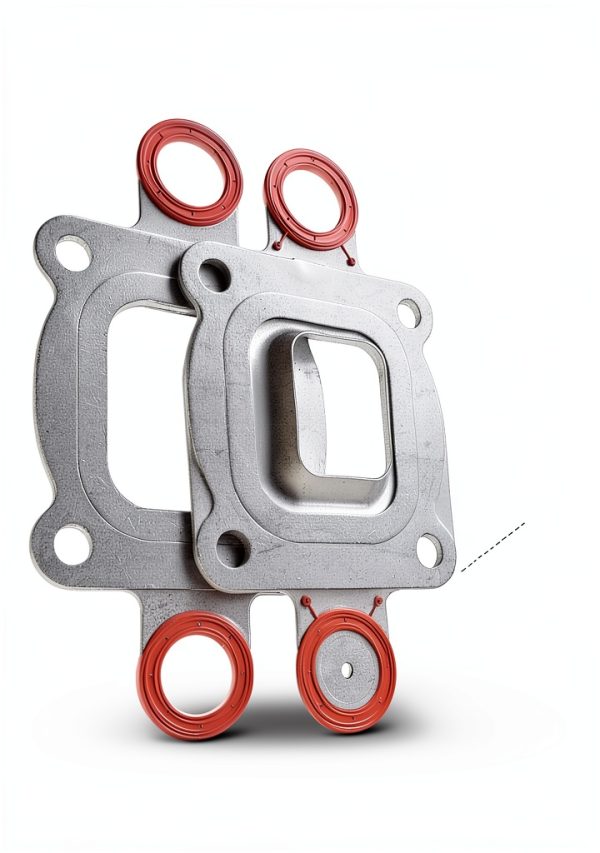 Marine Exhaust Gasket Meiyatec for MerCruiser Stainless Steel Seal-1