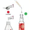 Glass Dropper Pipettes JAYOBGO 1ML Graduated, Colorful Cap, 6‑Piece-5