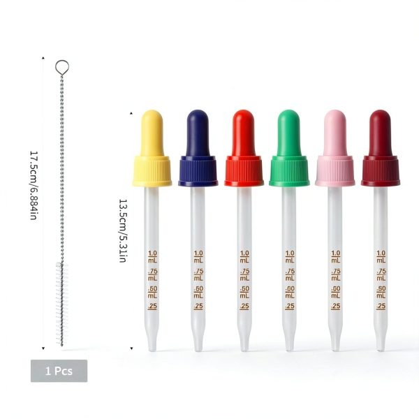 Glass Dropper Pipettes 6Pcs for SodaStream 1ML LeakProof by PetPog-5