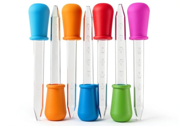 5ml Liquid Droppers Silicone Eye Dropper Shuiniba Slip Resistant 8pcs-0