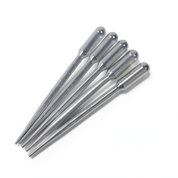 White 3ML Disposable Eye Dropper Set 20pcs Plastic Pipettes katito-0