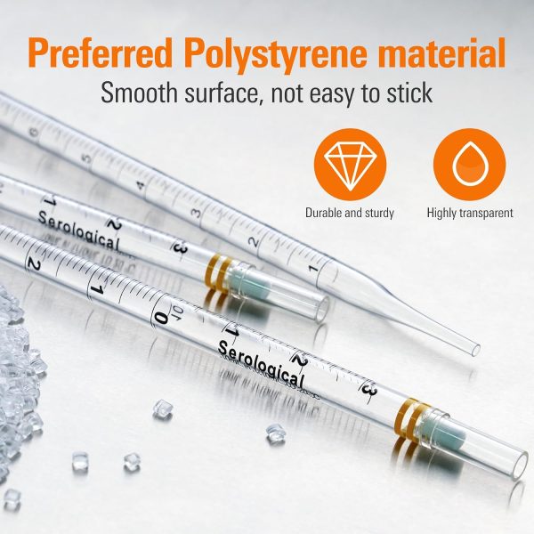Polystyrene Serological Pipettes PEKYBIO 50ml Sterile Pack of 50-4