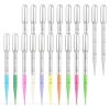 moveland 25PCS 3ML Plastic Dropper Pipettes Eye Dropper for Lab Use-0