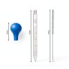 Glass Pipettes Dropper 2pcs 10ml by ADULLPONY with Rubber Caps-1