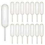 Cupcakes Pipettes yuntop 100PCS 4ml Clear Plastic Transfer Dropper-0
