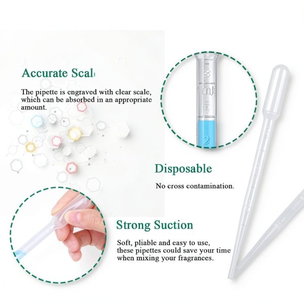 moveland 25PCS 3ML Plastic Dropper Pipettes Eye Dropper for Lab Use-5